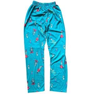 Dr. Seuss Grinch Green Christmas Pajama Bottom Pants Boys Girls Kids Sz Small